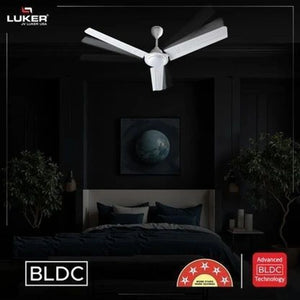 LUKER:CEILING FAN:CEL FAN PANTHER BLDC RMT1200MM IVORY