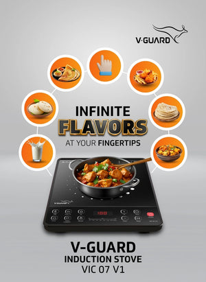V GUARD:INDUCTION COOKER:COOKE TOP VIC 07