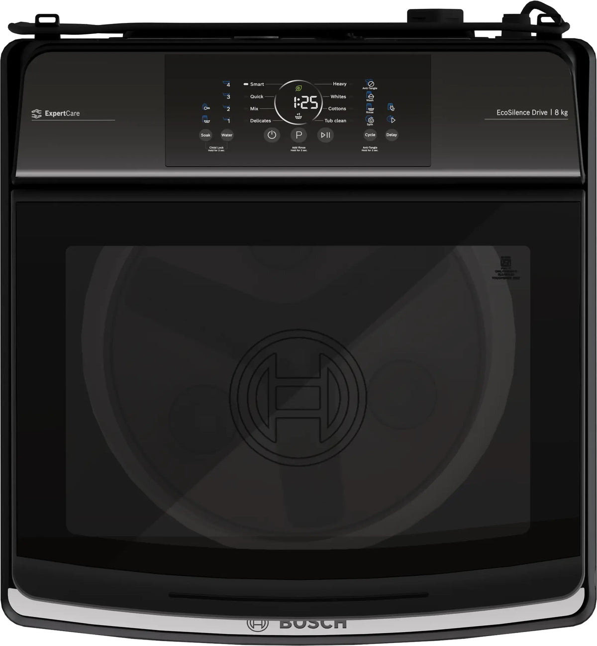 BOSCH:WASHING MACHINE:WOE800D0IN 8.0 KG DARK GREY