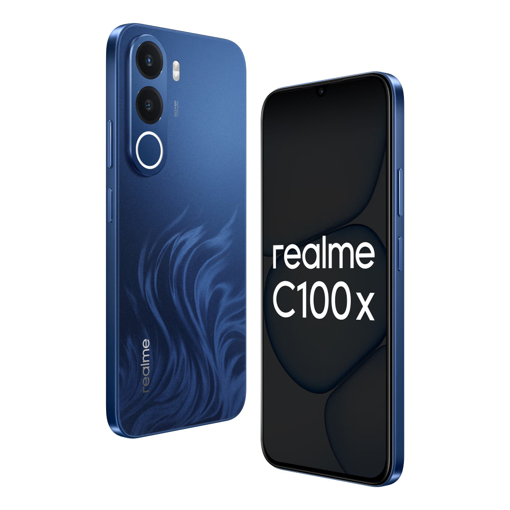 REAL ME:SMART PHONES:C100X 4/64GB DEEP BLUE TIDES